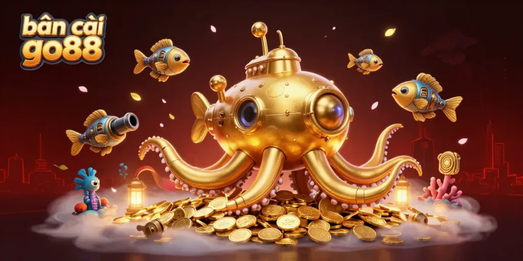 Experience the thrilling bắn cá go88 game with stunning visuals and ocean creatures.